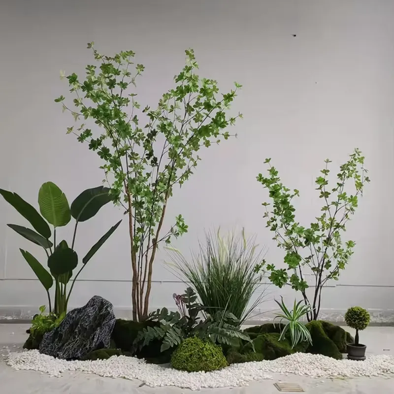 Fiddle Leaf Fig - Display Art Craft Faux Ficus Lyrata