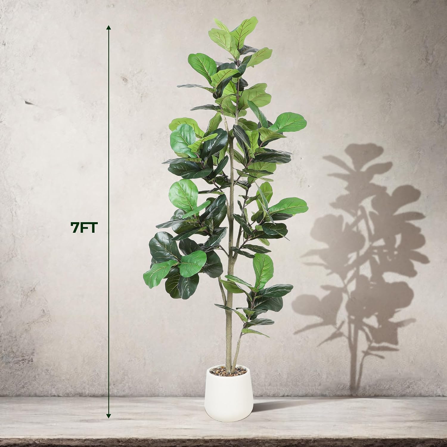 7ft Artificial Fiddle Leaf Tre - Fiddle Leaf Fig review and price