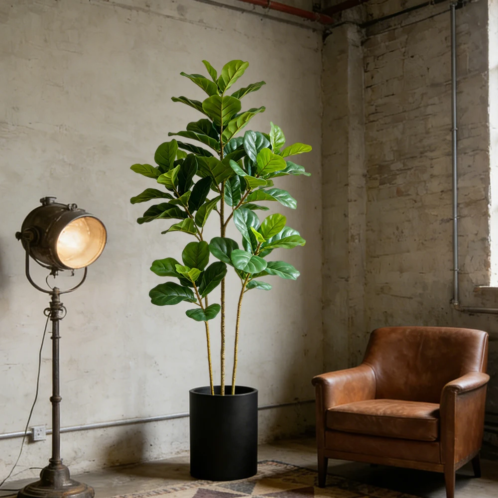 64/122cm Artificial Fiddle Fig - Fiddle Leaf Fig review and price