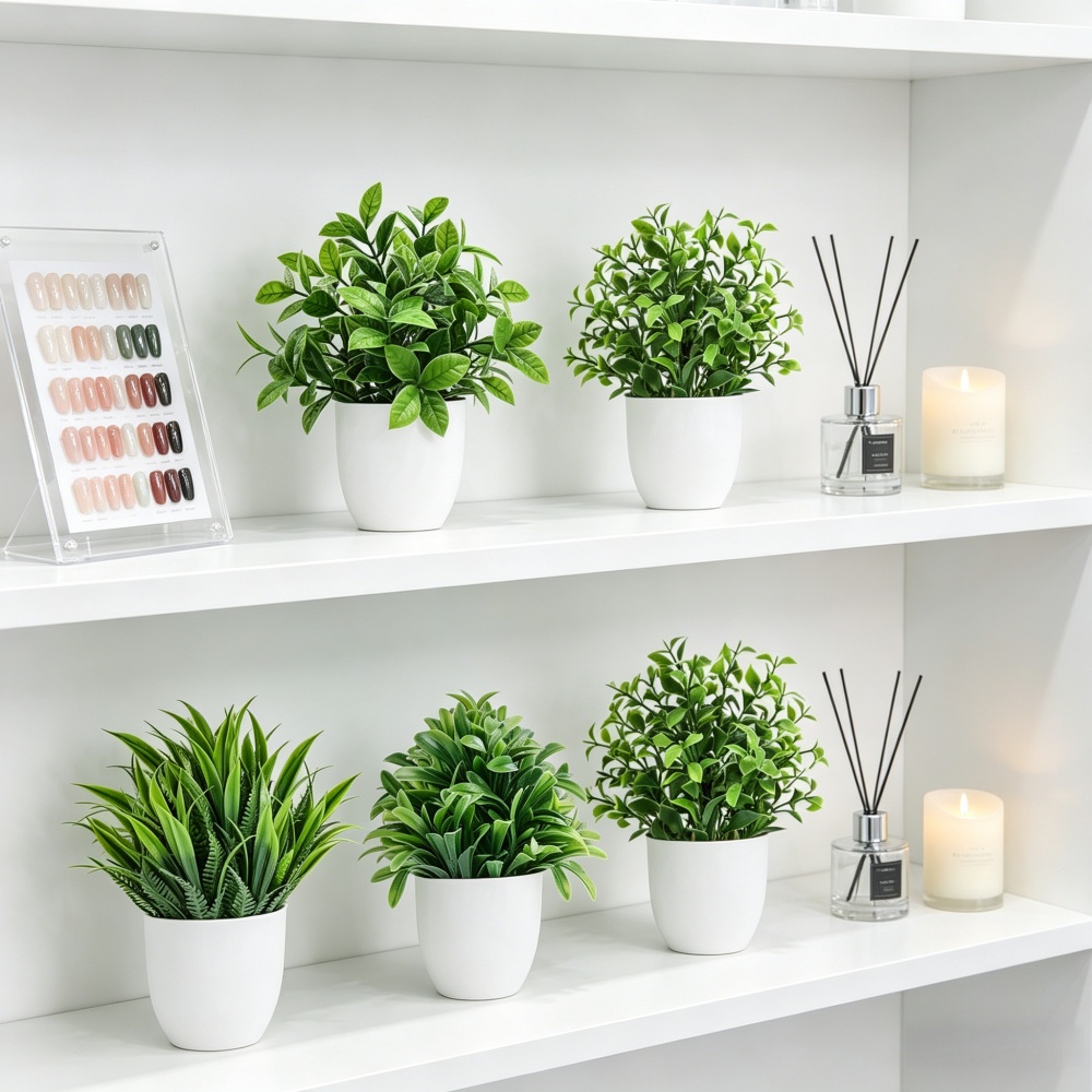4pcs/set Mini Artificial Plant - Fiddle Leaf Fig review and price