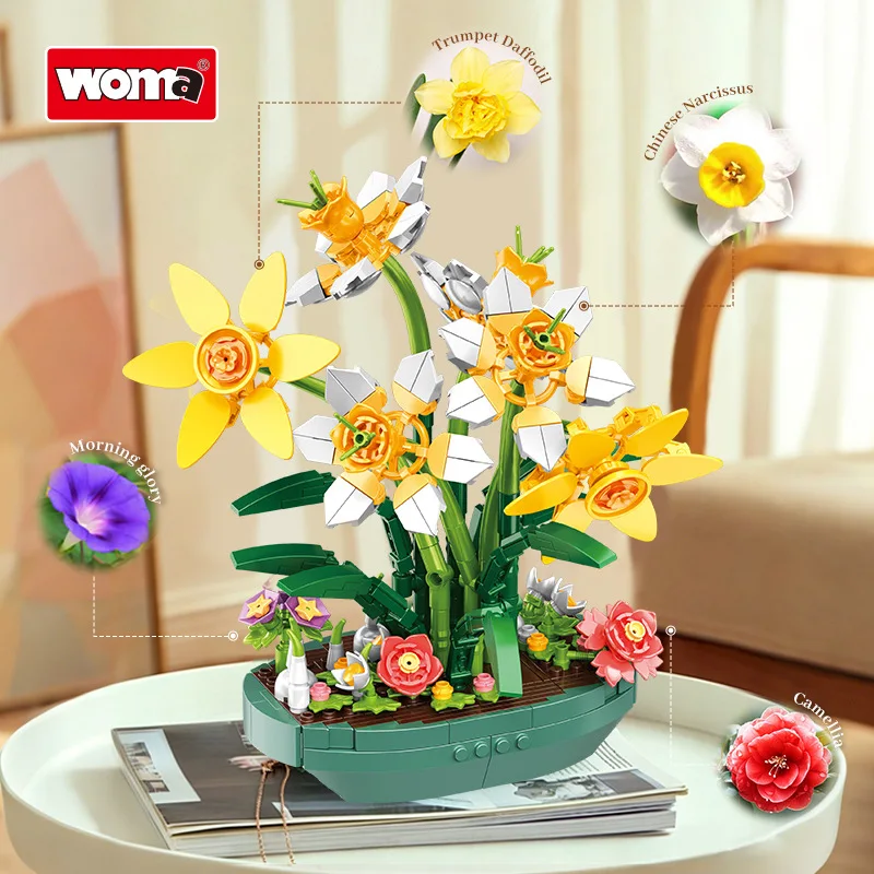 Preserved Daffodil Flower Pott - Plant Parent Pot review and price